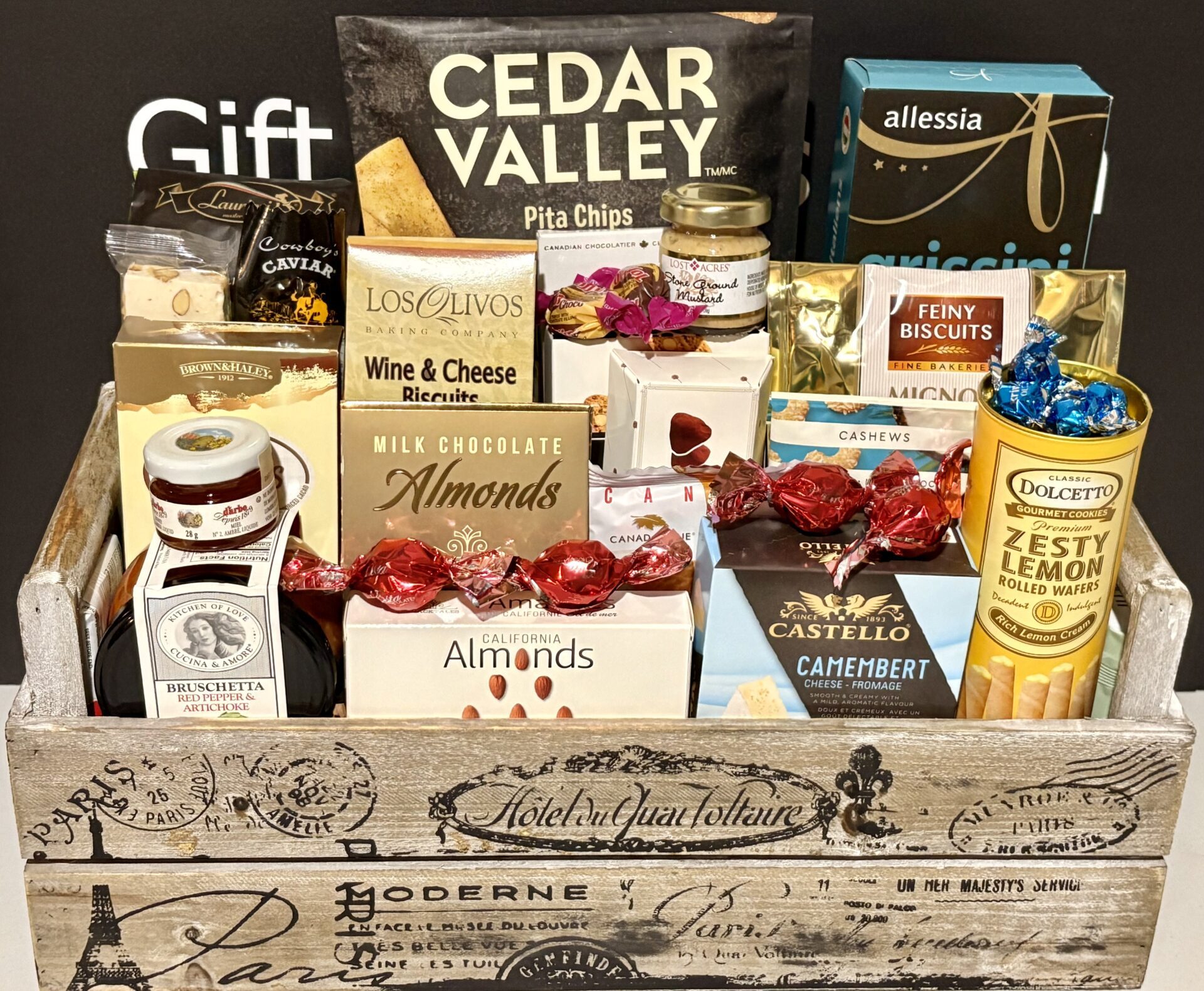 Gold basket